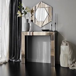 Hanah Home Espejo Status - Bronze